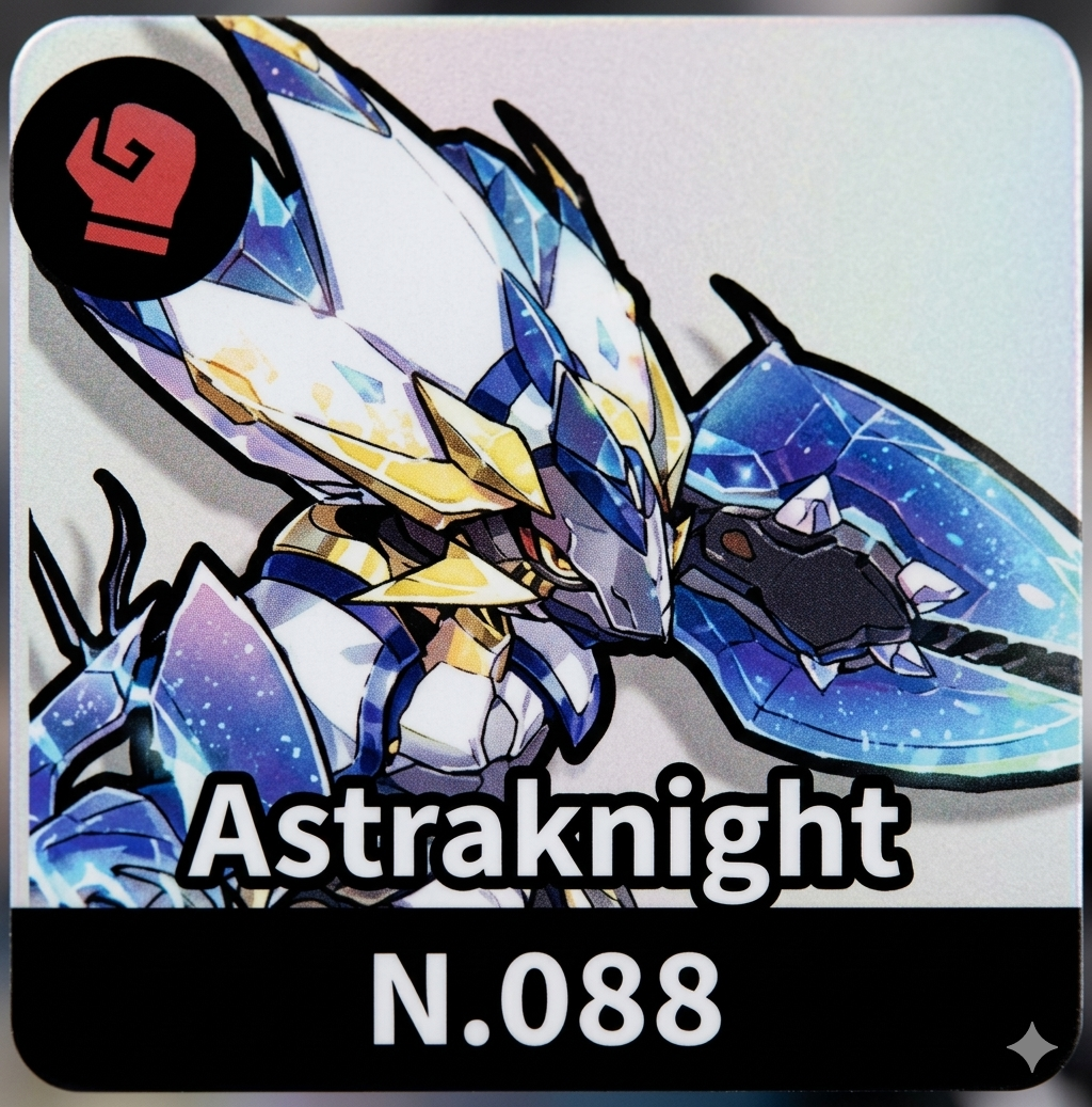 Astraknight Evomon creature