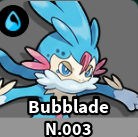 Bubblade Evomon creature