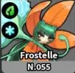 Frostelle Evomon creature