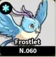 Frostlet Evomon creature