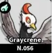 Graycrene Evomon creature