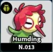 Humding Evomon creature