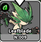 Leafblade Evomon creature