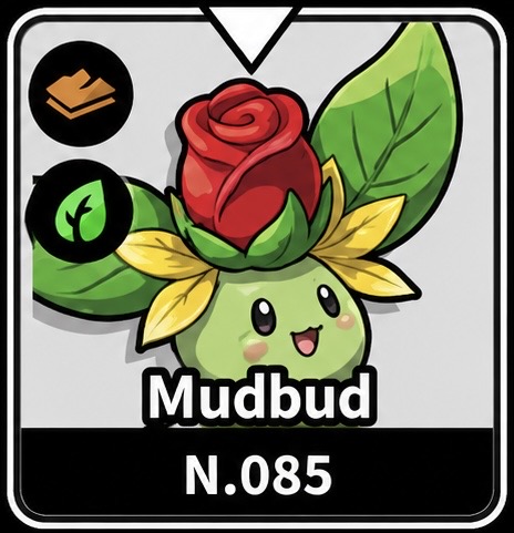 Mudbud Evomon creature