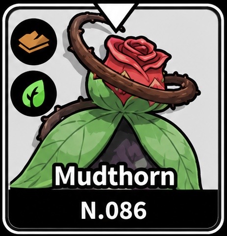 Mudthorn Evomon creature