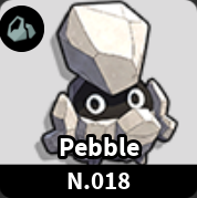 Pebble Evomon creature