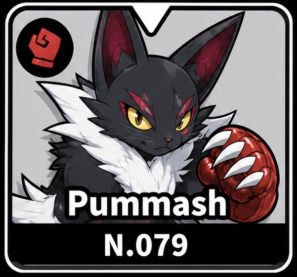 Pummash Evomon creature