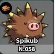 Spikub Evomon creature